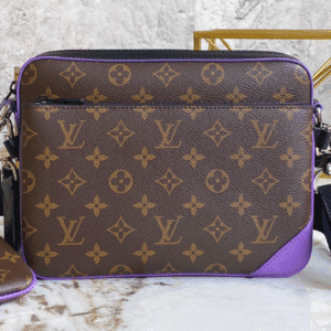 Louis Vuitton Men's TRIO Messenger Bag - Purple 50254 | Sandra Bags