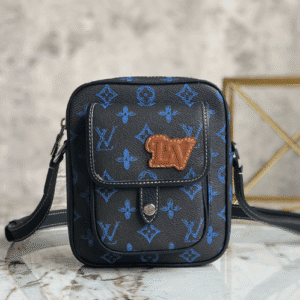 Louis Vuitton Men's Christopher Mini Handbag - Blue 97521 | Sandra Bags