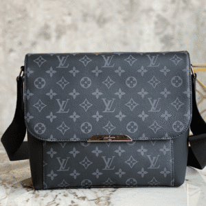 Louis Vuitton Messenger PM Explorer Small Messenger Bag - Black 93624 | Sandra Bags