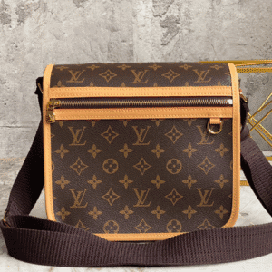 Louis Vuitton Men's Ancient Floral Horizontal Zipper Hijab Messenger Bag 99453 | Sandra Bags