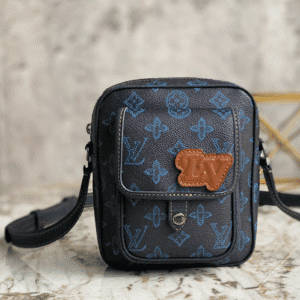 Louis Vuitton Men's Christopher Mini Handbag - Blue 48057 | Sandra Bags