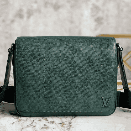 Louis Vuitton District Small Messenger Cross Pattern Bag - Green 51532 | Sandra Bags