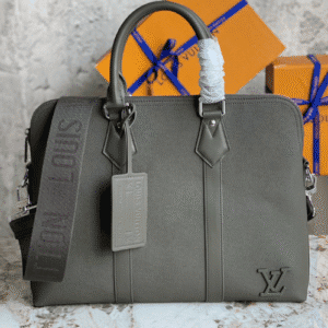 Louis Vuitton Armand Small Briefcase Bag - Gray 68231 | Sandra Bags
