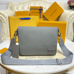 Louis Vuitton AEROGRAM Messenger Bag - Gray 30385 | Sandra Bags