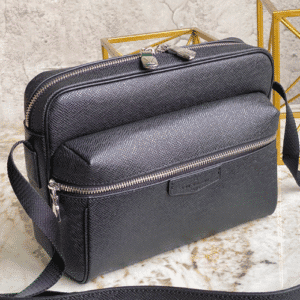Louis Vuitton Men's Outdoor Messenger Bag - Black 90279 | Sandra Bags