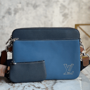 Louis Vuitton Men's TRIO Messenger Bag - Blue 25132 | Sandra Bags