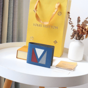 Louis Vuitton Multiple Wallet - Blue 38874 | Sandra Bags