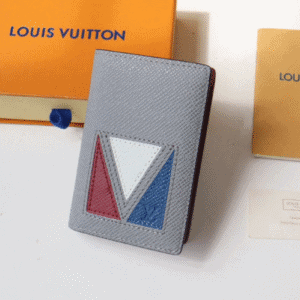 Louis Vuitton Pocket Wallet - Gray 96307 | Sandra Bags