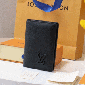 Louis Vuitton Aerogram Pocket Wallet - Black 23678 | Sandra Bags