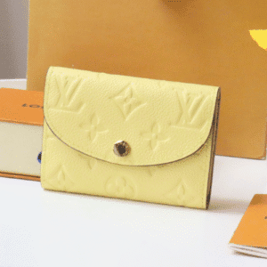Louis Vuitton Single Doudou Coin Purse - Yellow 50439 | Sandra Bags