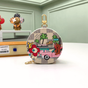 Louis Vuitton Damir Azul's Round Money Bag 65493 | Sandra Bags