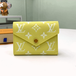 Louis Vuitton Victorine Wallet - Yellow 12102 | Sandra Bags