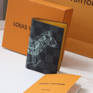 Louis Vuitton Passport Cover Damier Graphite Coated Canvas 53757 | Sandra Bags