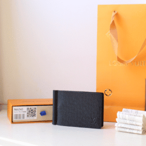 Louis Vuitton Water Ripple Wallet - Black 92481 | Sandra Bags