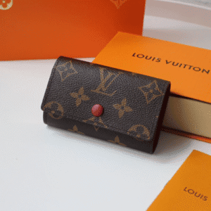 Louis Vuitton Monogram Multicles 6 Key Holder Case - Maroon 93612 | Sandra Bags