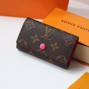 Louis Vuitton Monogram Multicles 6 Key Holder Case - Pink 35103 | Sandra Bags