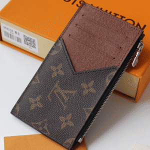 Louis Vuitton New Coin Zipper Card Holder - Brown 41092 | Sandra Bags