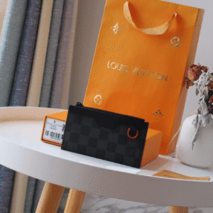 Louis Vuitton Utility Coin Bag - Black 51241 | Sandra Bags