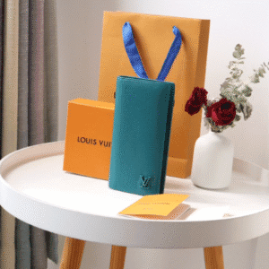 Louis Vuitton New Aerogram Brazza Wallet - Blue 95467 | Sandra Bags