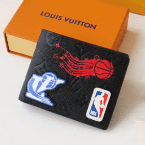 Louis Vuitton LVXNBA Multiple Wallet - Black 76253 | Sandra Bags