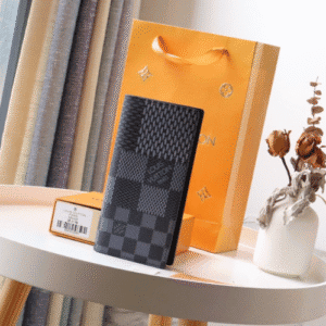 Louis Vuitton BRAZZA Wallet - Black/Gray 24975 | Sandra Bags