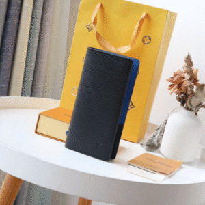 Louis Vuitton Brazza Wallet - Black 60207 | Sandra Bags