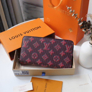 Louis Vuitton Slim Silhouette Zippy Coin Purse - Pink 30129 | Sandra Bags