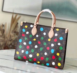 Louis Vuitton LV x YK OnTheGo Medium Handbag 93379 | Sandra Bags