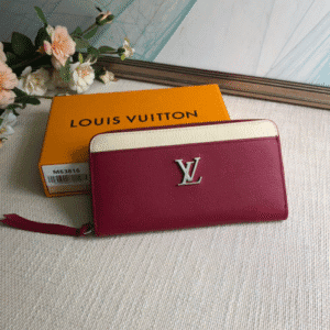 Louis Vuitton Zippy Lockme Wallet - Maroon 78833 | Sandra Bags