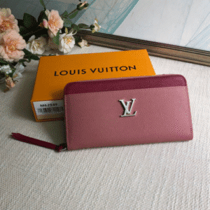 Louis Vuitton Zippy Lockme Wallet - Pink 93637 | Sandra Bags