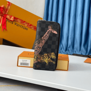 Louis Vuitton Damier Graphite Zippy Vertical Wallet 98019 | Sandra Bags