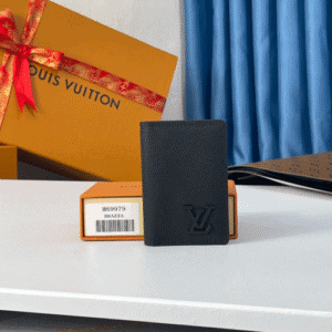 Louis Vuitton Aerogram Pocket Wallet - Black 26147 | Sandra Bags