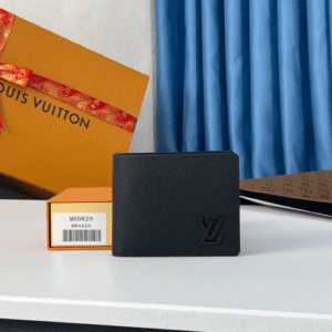 Louis Vuitton Aerogram Multiple Wallet - Black 96677 | Sandra Bags