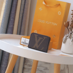 Louis Vuitton Monogram Giant Printed Canvas Zipper Coin Purse 97498 | Sandra Bags