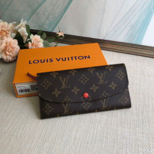 Louis Vuitton Doudou Emilie Wallet - Big Red 65135 | Sandra Bags