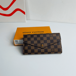 Louis Vuitton Damier Azur Sarah Envelope Wallet 99978 | Sandra Bags