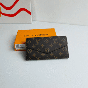 Louis Vuitton Monogram Canvas Envelope Wallet - Brown 69024 | Sandra Bags