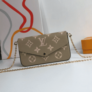 Louis Vuitton Pochette Félicie Chain Bag - Khaki 13895 | Sandra Bags