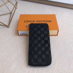 Louis Vuitton Zippy Vertical Wallet - Black 22012 | Sandra Bags