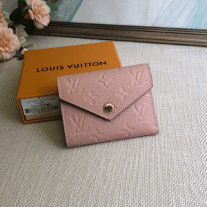 Louis Vuitton Monogram Empreinte Victorine Wallet - Pink 31482 | Sandra Bags