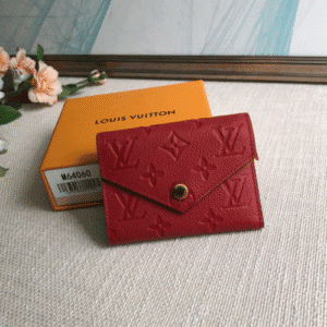 Louis Vuitton Monogram Empreinte Victorine Wallet - Big Red 38016 | Sandra Bags