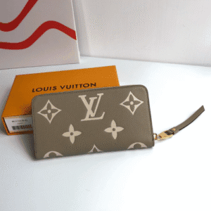 Louis Vuitton Pool Zip Around Wallet - Khaki 78157 | Sandra Bags