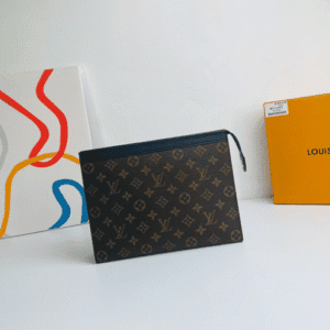 Louis Vuitton Pochette Voyage Medium Clutch - Brown 99342 | Sandra Bags