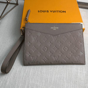 Louis Vuitton Mélanie Medium Clutch - Apricot 16253 | Sandra Bags