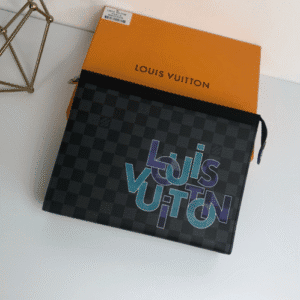 Louis Vuitton Pochette Voyage Medium Handbag - Blue 68590 | Sandra Bags