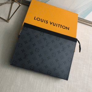 Louis Vuitton Pochette Voyage Medium Clutch - Gray 44796 | Sandra Bags