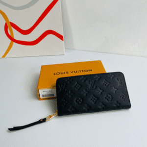 Louis Vuitton Monogram Empreinte Classic Wallet - Black 89368 | Sandra Bags