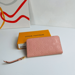 Louis Vuitton Monogram Empreinte Classic Wallet - Pink 28348 | Sandra Bags