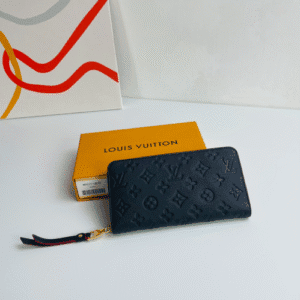 Louis Vuitton Monogram Empreinte Classic Wallet - Blue 43638 | Sandra Bags