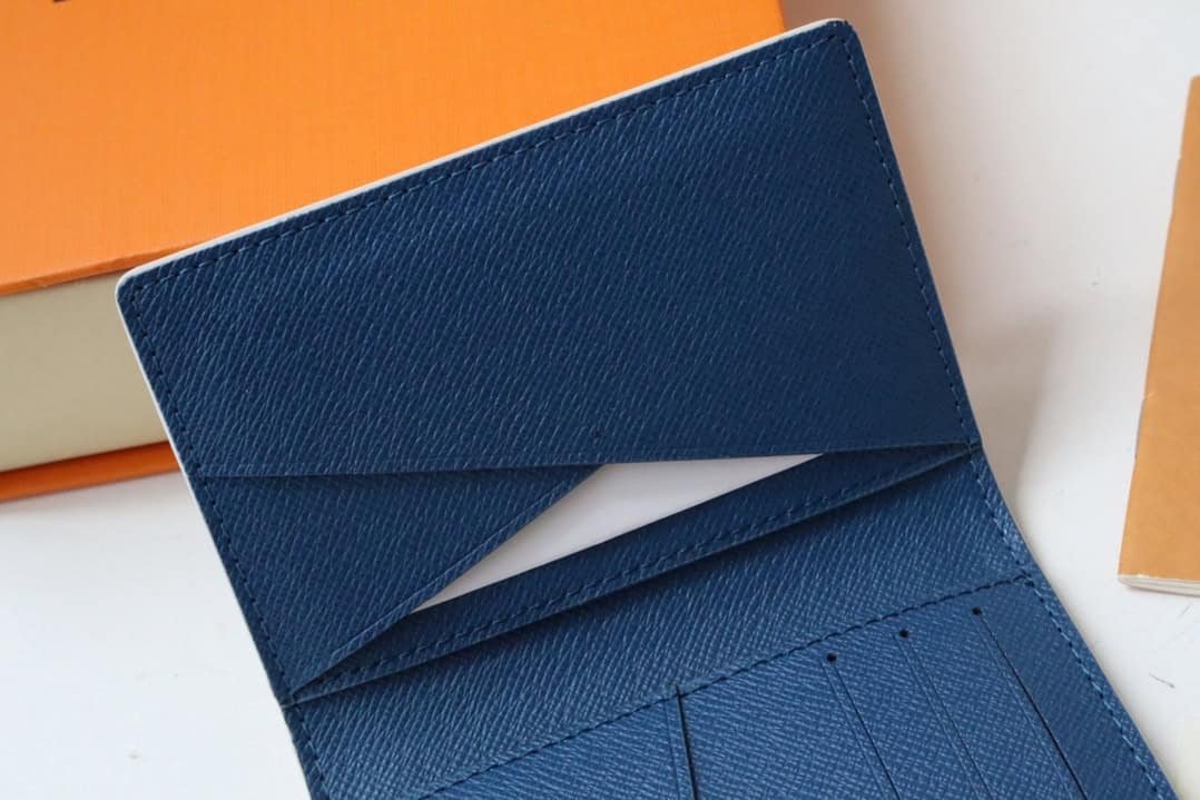Louis Vuitton Blue Pocket Organizer 52559 | Sandra Bags - Image 2